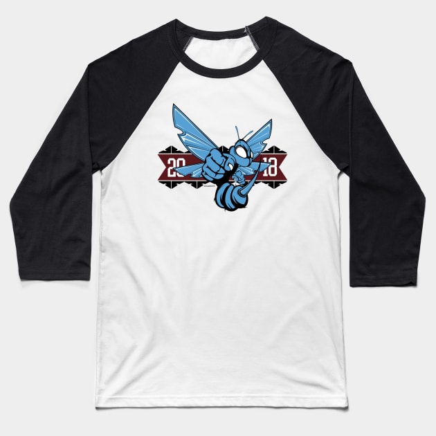 Feel the Sting!!!! Baseball T-Shirt by Shawn 